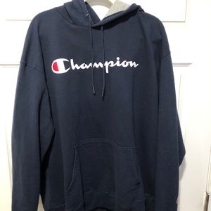 21. Champion blue hoodie